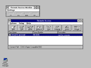 Windows 3.11 for Workgroups Remote Access Server Program.