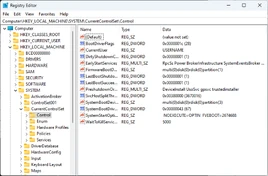 Registry Editor Win11