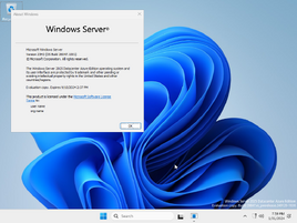 Windows Server 2025 desktop