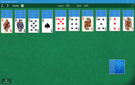 MSN Games - Microsoft Spider Solitaire