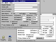 Windows 3.1 PIF Editor