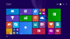 Windows 8.1 Pro Default Start Screen