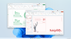 Windows 11 Excel and PowerPoint