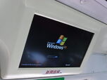 A Hong Kong rail transport screen operating on Windows XP.