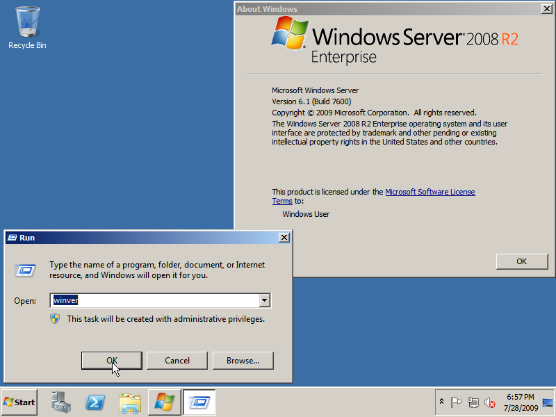 basic windows server 2008 security