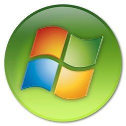 Windows logo - 2006 (green circle)