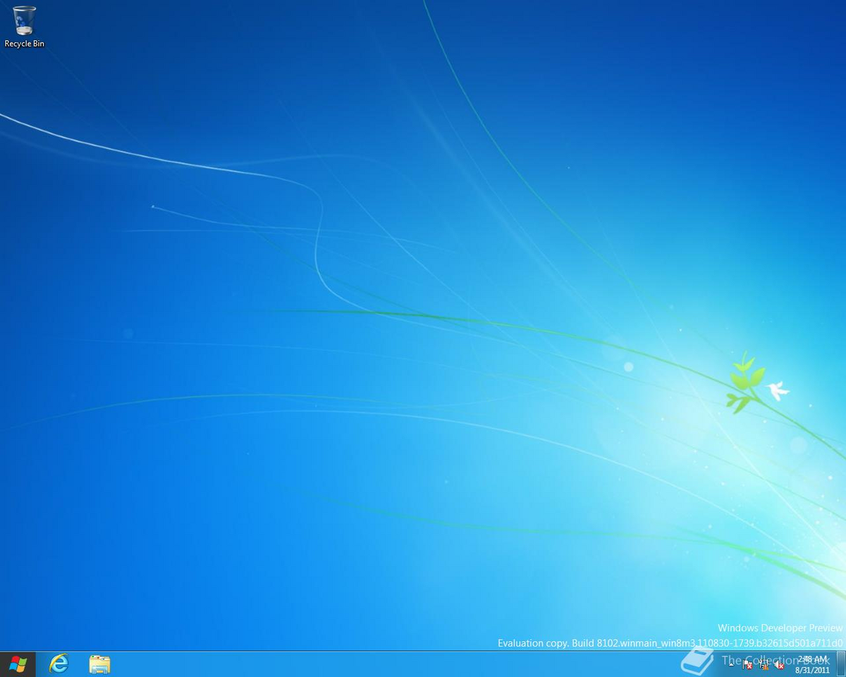 Экран виндовс 11. Windows developer Preview build 8102.