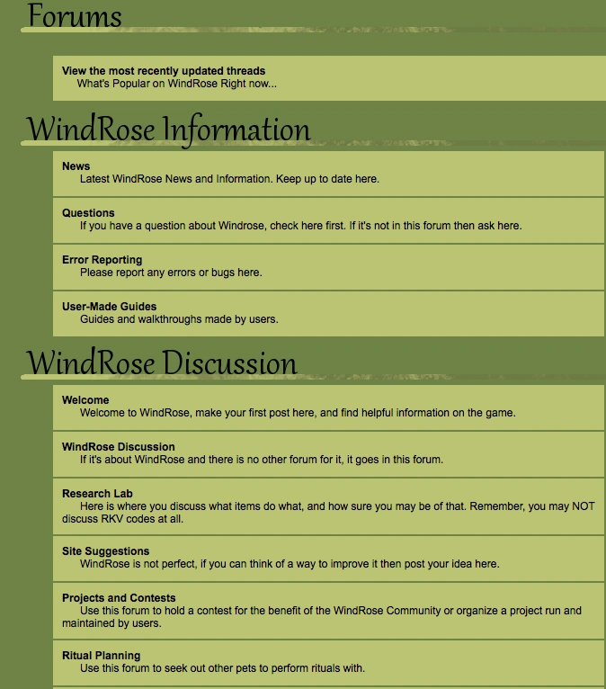 Forums Windrose Wikia Fandom
