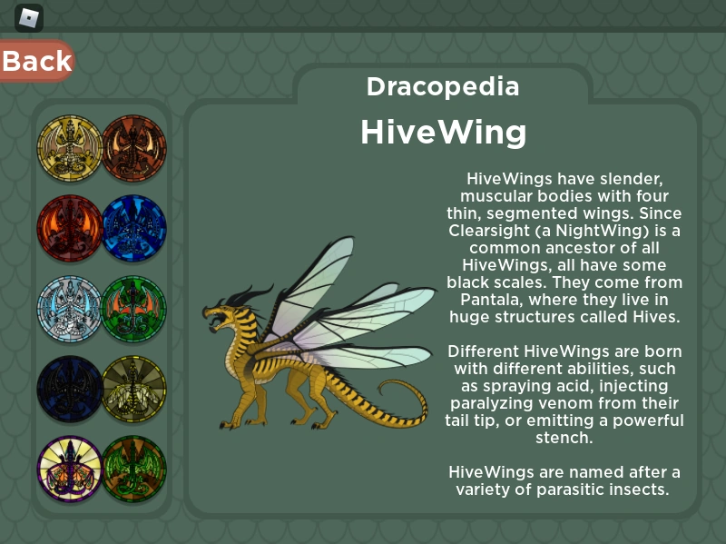 HiveWings Wing of Fire ROBLOX Wiki Fandom