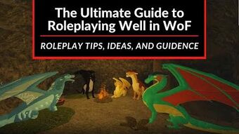 Roleplay Guide Wing Of Fire Roblox Wiki Fandom - roblox apocalypse roleplay