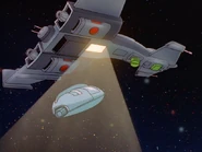 Broadsword rescuing a pod.