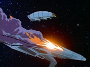  ejects from a simulated 