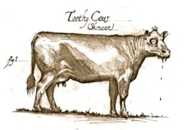 Tothy cow