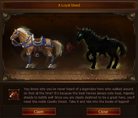 Mounts ALoyalSteed Screen