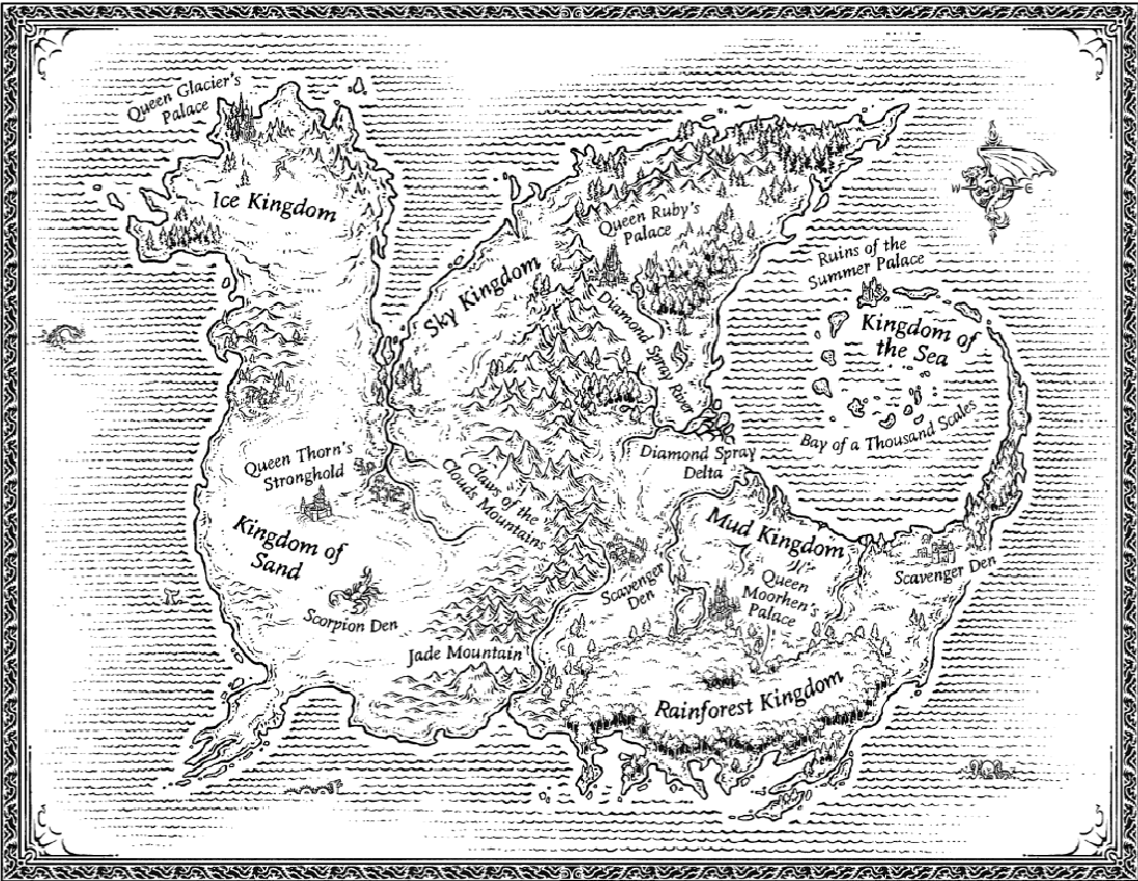 pictures of wings of fire map pictures of wings of fire map