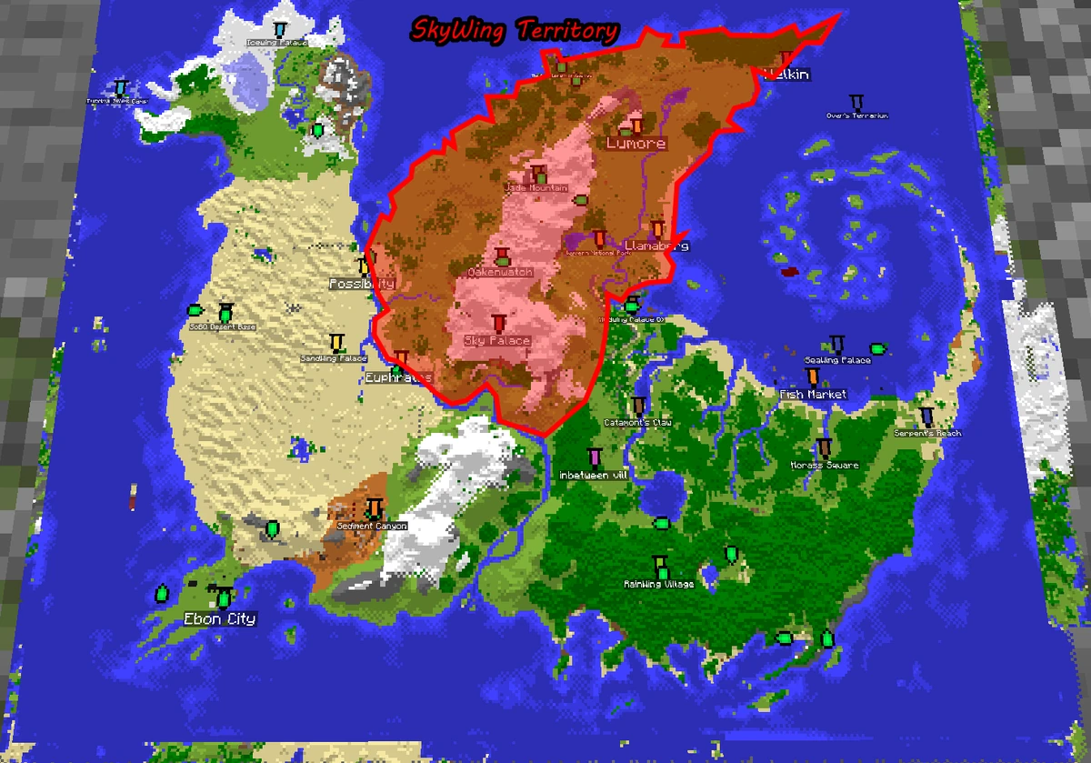 The SkyWing Kingdom Wings of Fire The New World Fandom