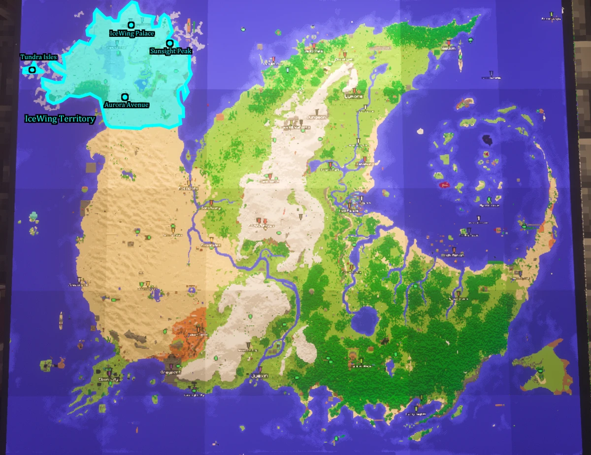 The IceWing Kingdom Wings of Fire The New World Fandom