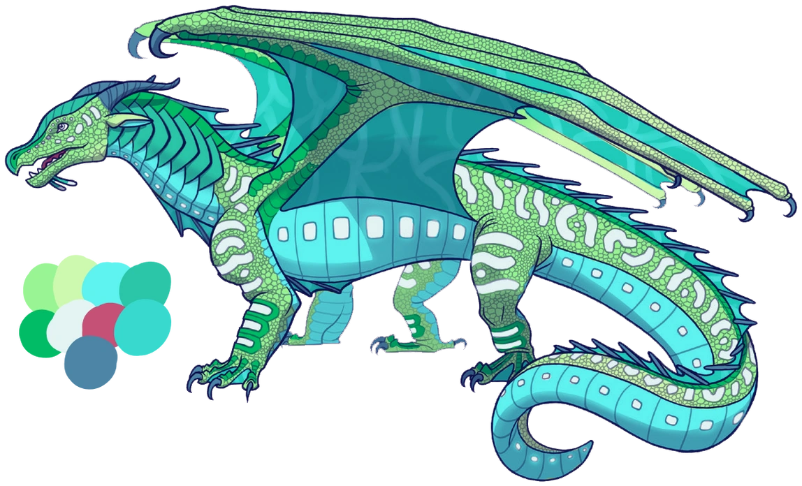Emerald Wings of Fire OC dragons Wiki Fandom