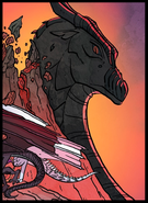 Darkstalker from Moon Rising (graphic novel), by Mike Holmes