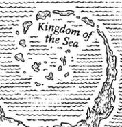 The Kingdom of the Sea up close on the map of Pyrrhia