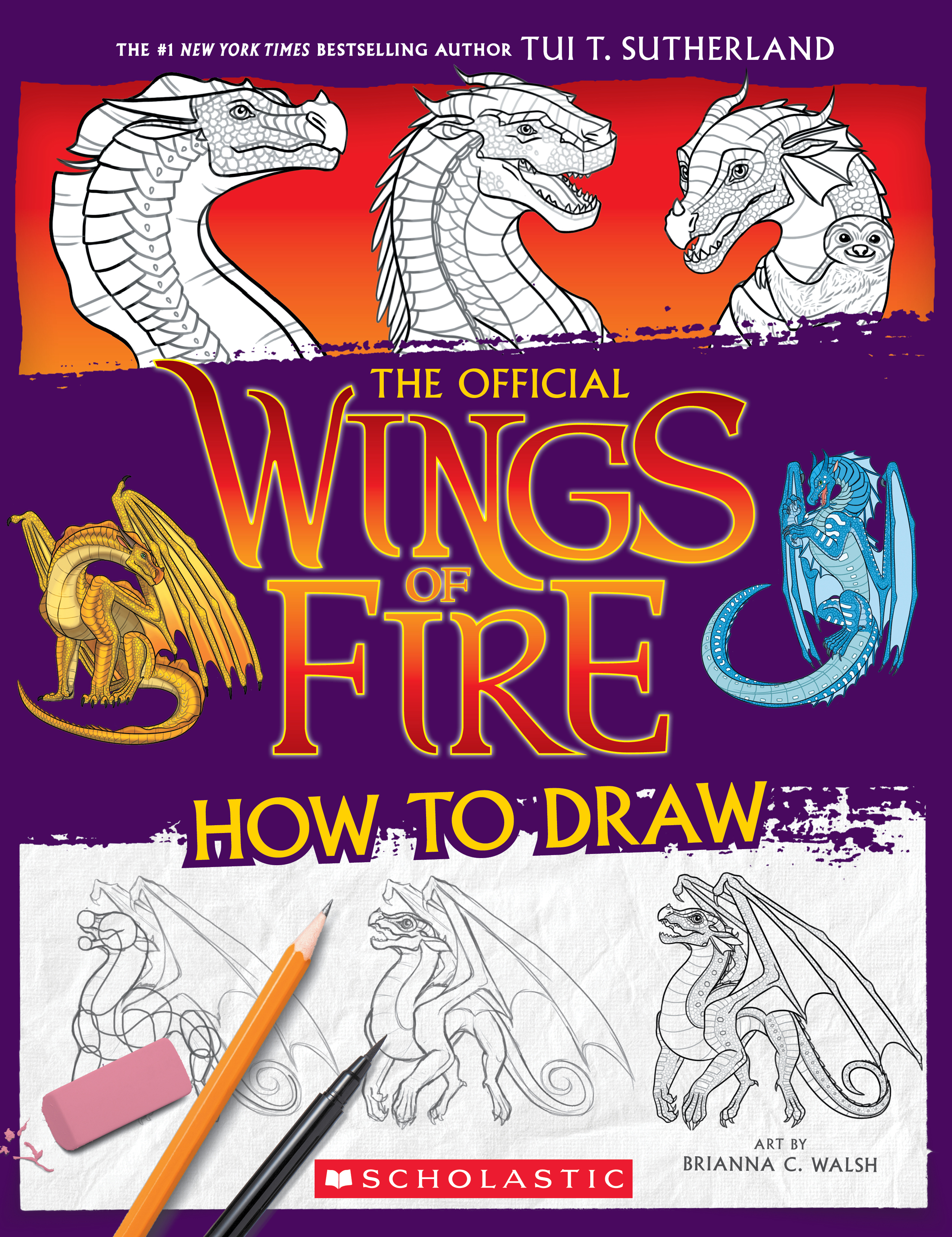 How to Draw an Ice Dragon - Really Easy Drawing Tutorial