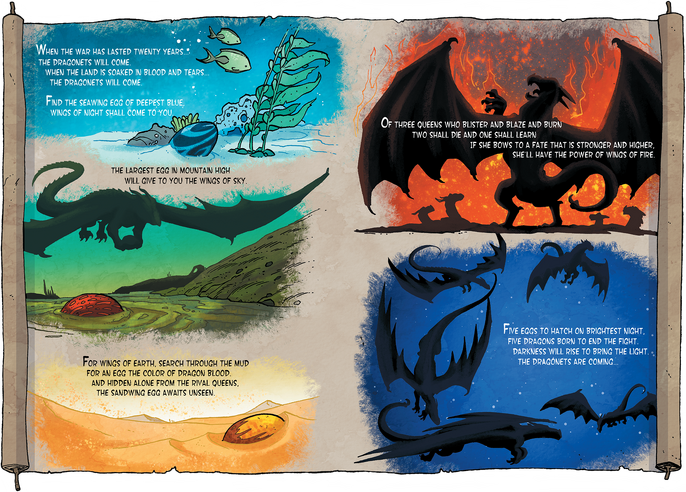 The Dragonet Prophecy from  by .