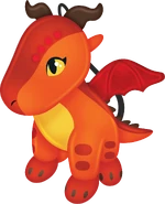 Scarlet as a Plush Dangler (official render)