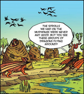 The Mud Kingdom from The Dragonet Prophecy (graphic novel), by Mike Holmes