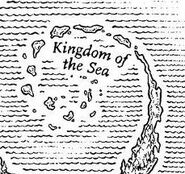 The Bay of a Thousand Scales on the map of Pyrrhia, by Mike Schley