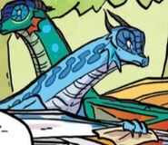 Bullfrog from Winter Turning (graphic novel), by Mike Holmes
