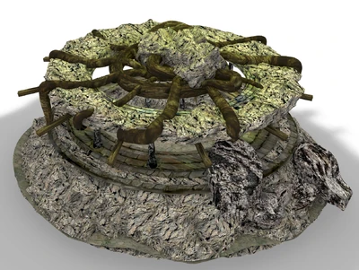 3D model of a nest exterior by FourFlames