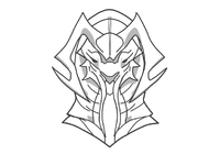 Headshot Base made from FourFlames’ Concept Art by Skrill