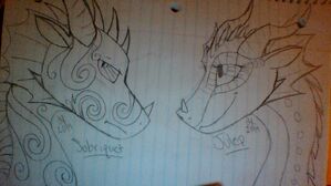 SOBRIANDJULEP.jpg (176 KB) Julep and Sobriquet by FearStrikeKrysantheShimmer