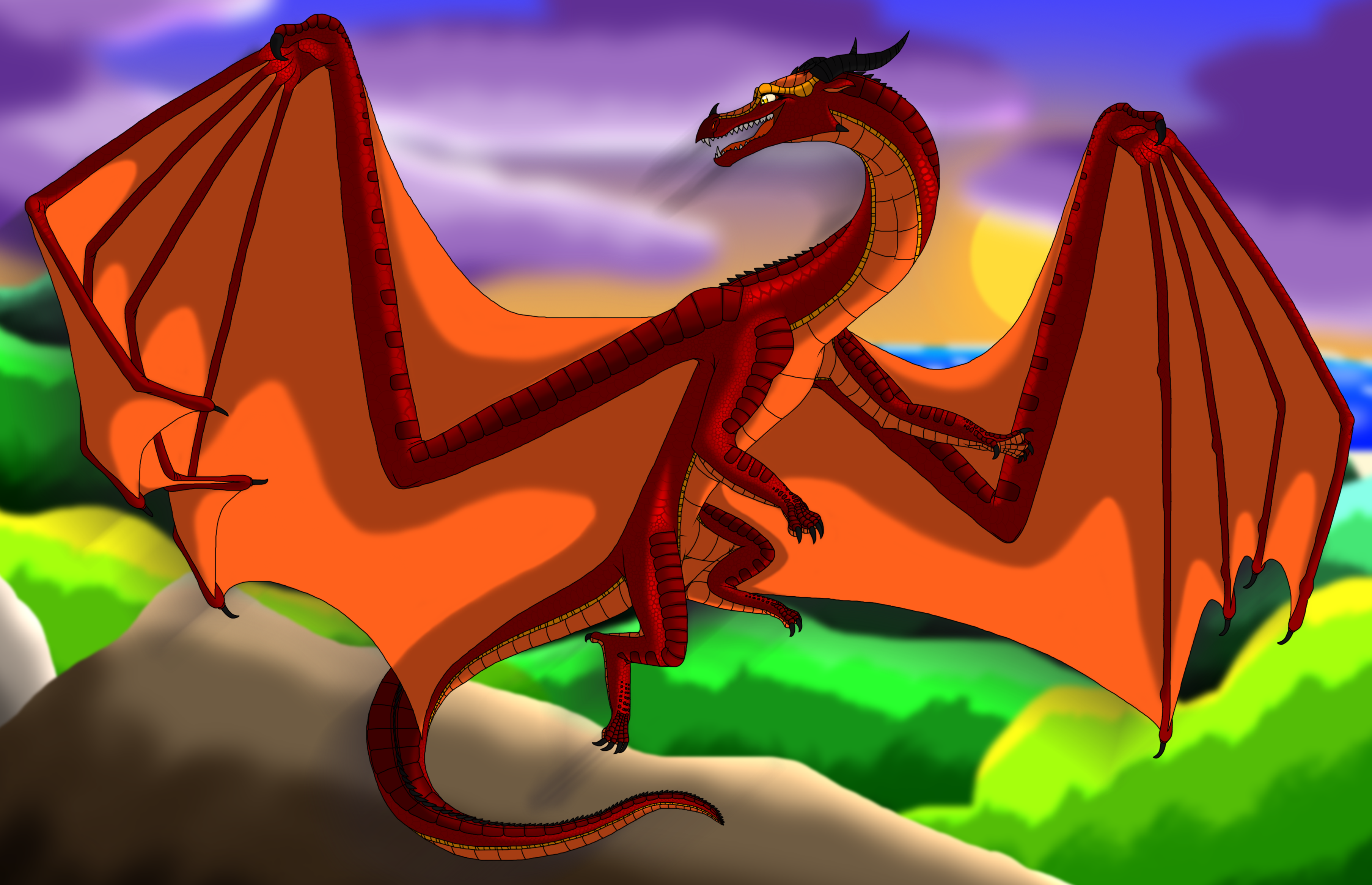 The return of the Fire dragon king and the sky dragon queen - Bio - Wattpad