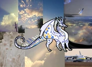 Moodboard with the Marble-y Cake base