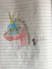 This is the official drawing for I’s page. Don’t use this drawing, or I, in any of your work unless you ask me (DragonLover300) for permission