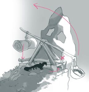 A CentiWing catapult