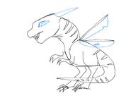 OOFF SAB FOUND HER 9-YEAR-OLD-SELF’S SKETCH OF HER DRAGON OC. IS THIS REALLY MY COCOON????!