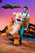 Chris as Tigger