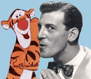 Tigger voiced by Paul Winchell.