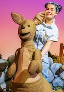 Kristina playing kanga