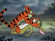 Rabbit and tigger