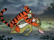 Rabbit and tigger