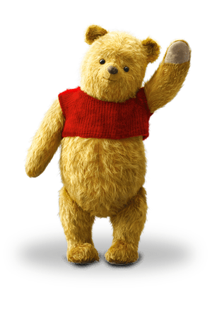 stuffed winnie the pooh characters