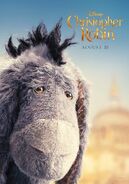 Christopher Robin Eeyore Character Poster