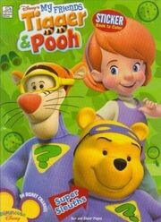 Winnie the Pooh - Super Sleuths Sticker Book to Color
