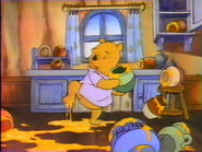 Pooh looking for his honey