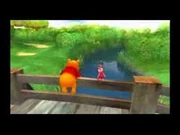 Pooh And Piglet On Poohsticks Bridge In Kingdom Hearts.