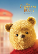 Christopher Robin Pooh Bear Character Poster