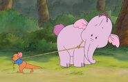 Roo trying to save Heffalump